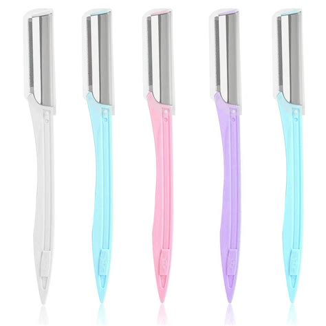 Womens Facial Razor Hair Removal Dermaplaning Tool Peach Fuzz Remover