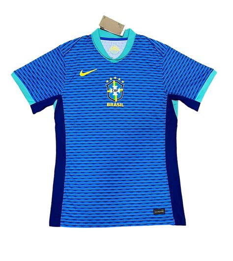 Brazil Away Copa America 2024 Player Version Indiansoccermart