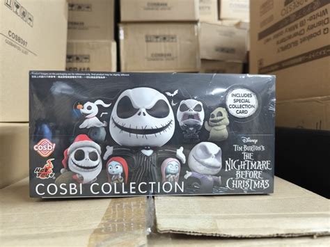 全新原盒 Hot Toys The Nightmare Before Christmas Cosbi 怪誕城 興趣及遊戲 玩具 遊戲類 Carousell