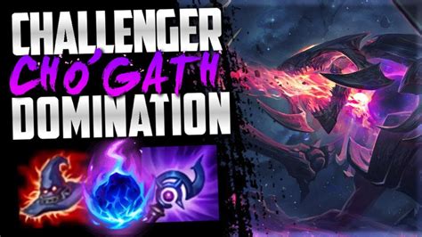 Eating Na Challenger With Ap Chogath Mid Youtube