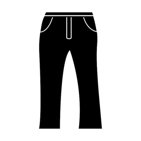 Premium Vector Pants Icon Logo Vector Design Template