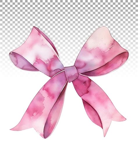 Watercolor Pink Bows PSD 4 000 High Quality Free PSD Templates For