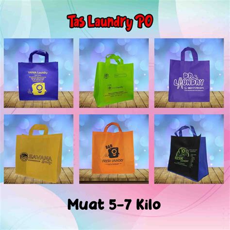 Jual Tas Laundry Jumbo Tas Laundry Custom Tas Laundry Free Sablon