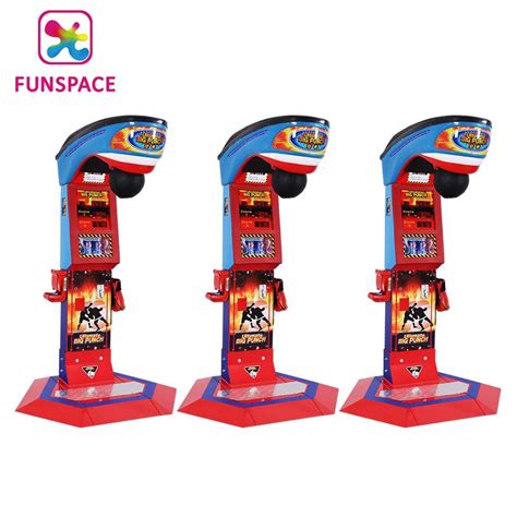 Coin Operated Sport Arcade Boxing Game Machine Big King Kick Punching