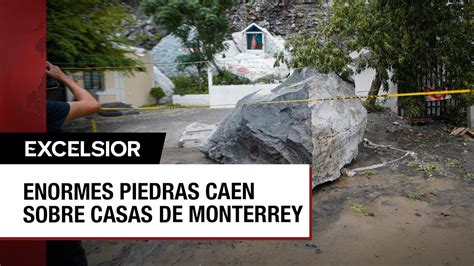 Deslave En El Cerro Del Topo Chico Destruye Viviendas En Monterrey