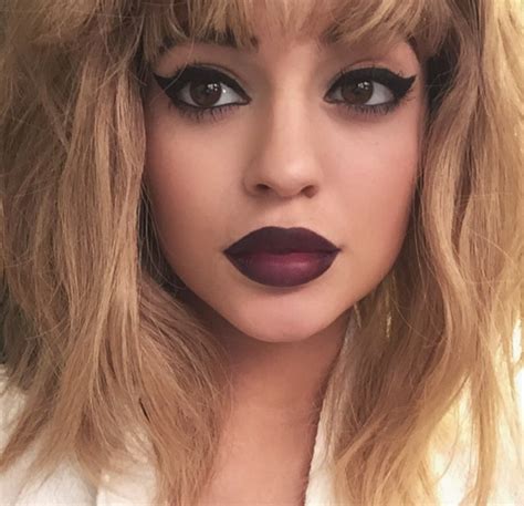 Kylie Jenner Blonde And Big Lipped For Love Magazine The Hollywood Gossip