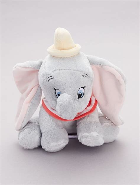 Peluche Dumbo De Disney B B Fille Gris Kiabi