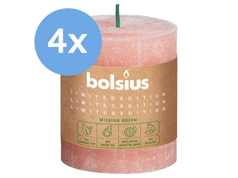 4x Bolsius Rustiek Aarde Kaars Aanbieding IBOOD