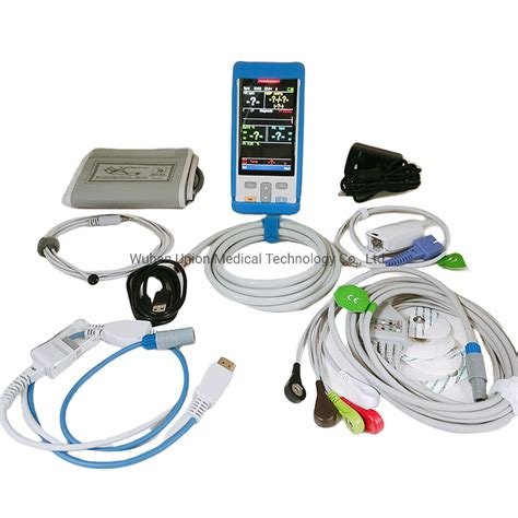 Handle Vital Signs Patient Monitor With Leads Ecg China Patient