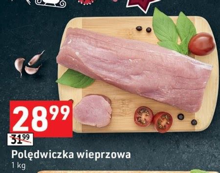 Polędwica wieprzowa 9 TANIEJ promocja Stokrotka Optima Ding pl