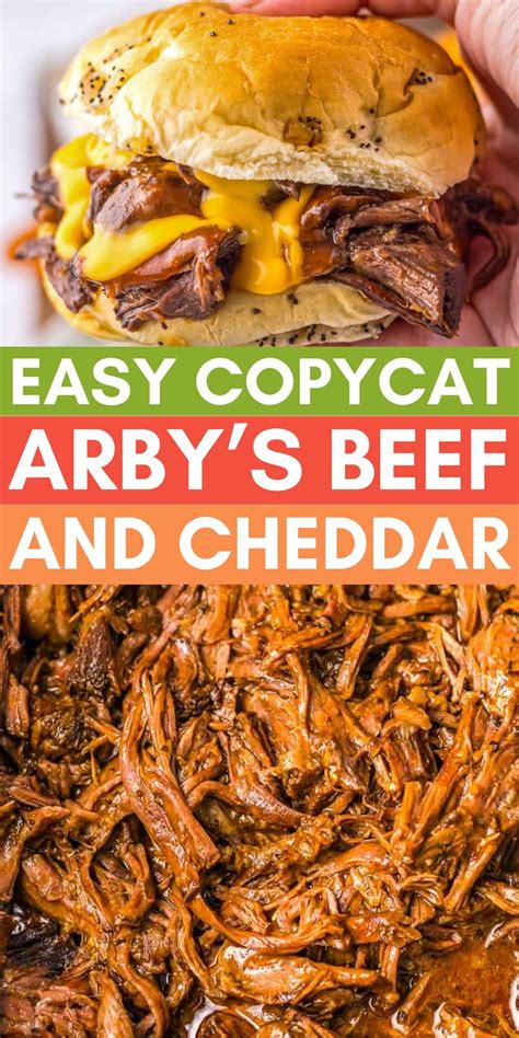 Skip The Drive Thru Make This Easy Copycat Arby S Beef N Cheddar At