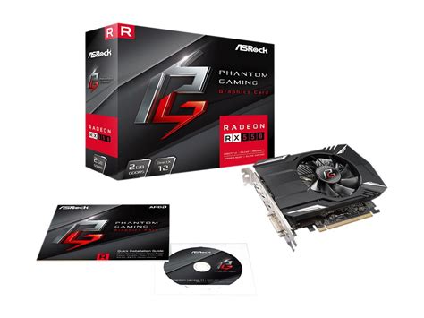 Asrock Phantom Gaming Radeon Rx 550 Video Card Rx550 2g