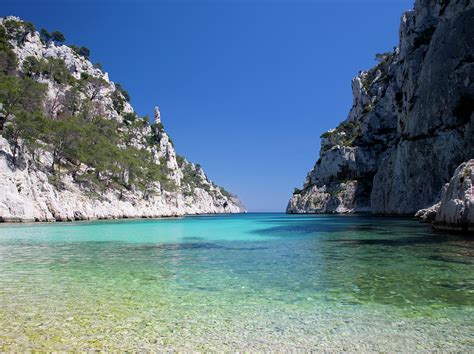 The Calanque Den Vau Cassis France By David C Tomlinson