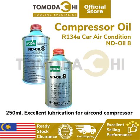 TOMODACHI DENSO Compressor Oil ND 8 R134a Car Air Condition ND-Oil 8 ...