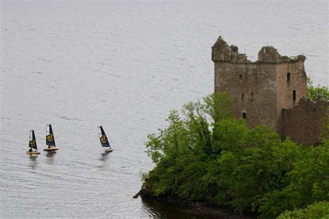 Pictures Italian Crew Claims Loch Ness Crossing Record On Sailboats