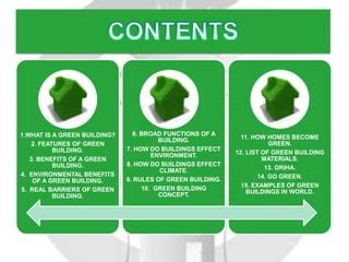 Green building | PPT | Free Download