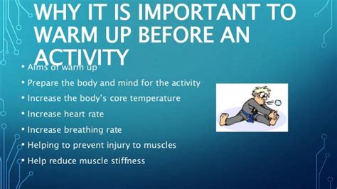 Warm Up Main Activity And Cooldown