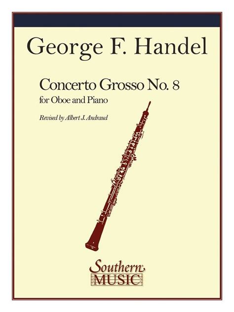 H Ndel Georg Friedrich Concerto Grosso In B Flat Major No For Oboe