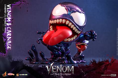 Hot Toys COSB897 Venom Let There Be Carnage Venom And Carnage Cosbaby S Bobble Head