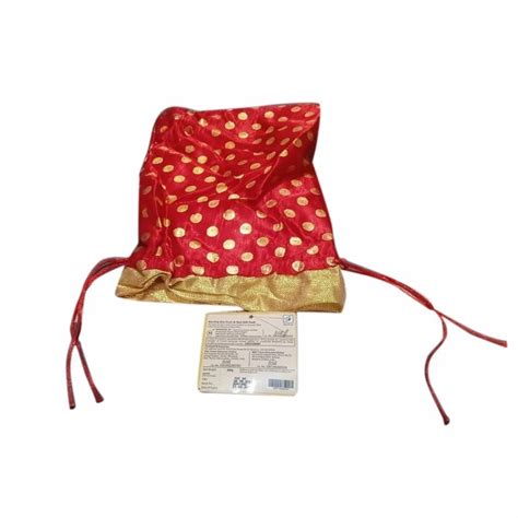 Packaging Bags Rope Handle Satin Dry Fruit Packing Potli Bag At Rs 7