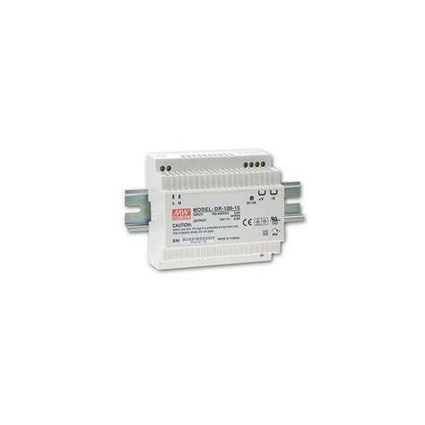 Dr Alimentatore Meanwell W V A Din Rail