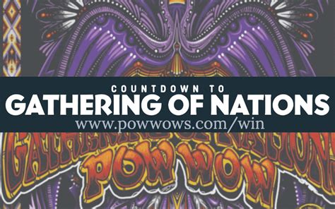 Countdown To Gathering Of Nations Pow Wow Craftsandmedigiteamgirls