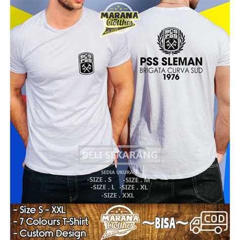 Jual Kaos Bcs Pss Sleman Brigata Curva Sud V Baju Sport Shopee Indonesia