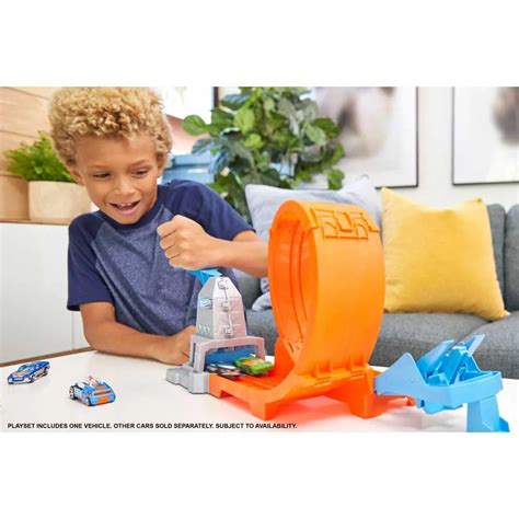 Hot Wheels Loop Stunt Champion Track Set Kidinn