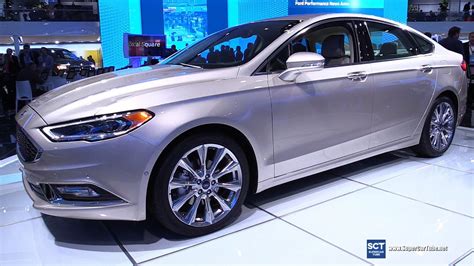 Ford Fusion Platinum Exterior And Interior Walkaround Debut At