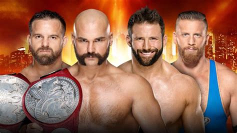 WWE Raw Tag Team Champions The Revival Vs Curt Hawkins Zack Ryder