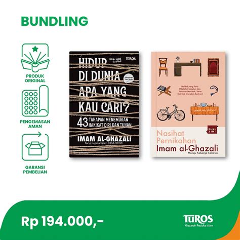 Jual PAKET BUNDLING Hidup Di Dunia Apa Yang Kau Cari Nasihat