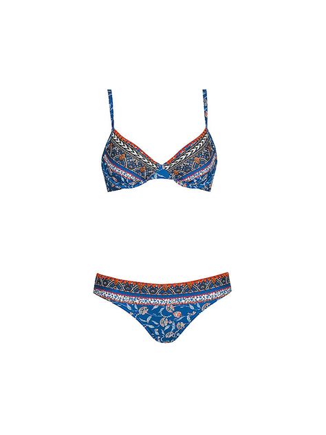 OLYMPIA Damen Bikini Blau