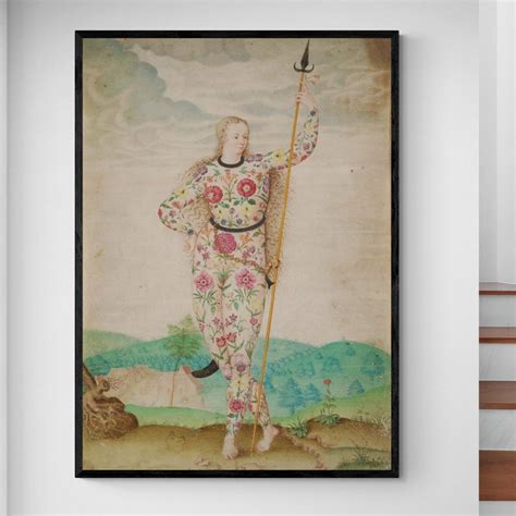 Nude Female Warrior Art Etsy