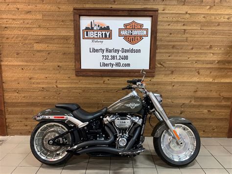 2018 Harley Davidson Fat Boy 114 Industrial Gray Liberty Harley