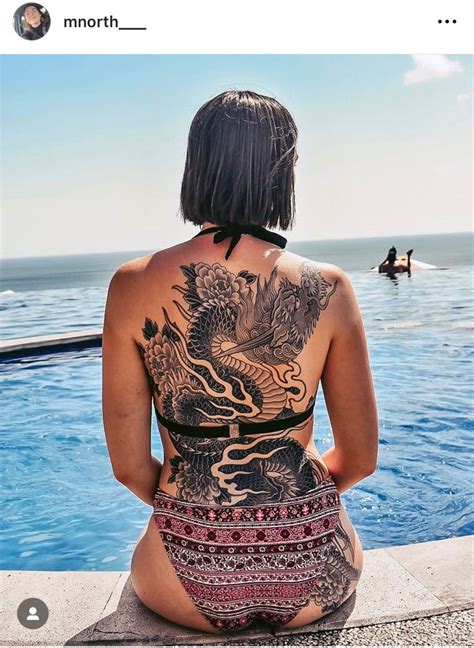 Pin On Back Piece Girl Back Tattoos Japanese Back Tattoo Japanese