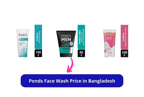 Ponds Face Wash Price In Bangladesh 2023 Men Women