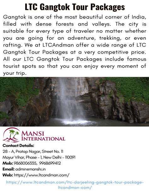 LTC Gangtok Tour Packages