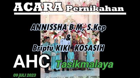 Acara Pernikahan A Kiki Di Ahc Di Graha Aulia Hall Centre