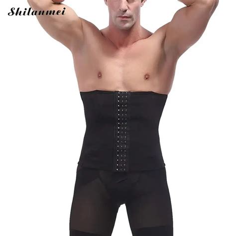 Belly Waist Corsets For Men Shapers Waist Cincher Men Girdle Slim Belt