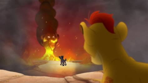 Lion Guard Kion Sees Scar Divide And Conquer Hd Clip Youtube