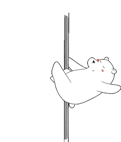 Pole Dance Polar Bear GIF - PoleDance PolarBear Polar - Discover ...