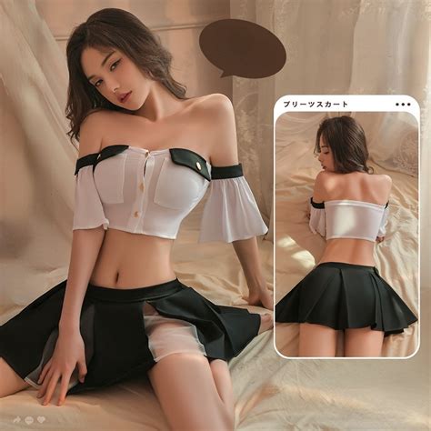 Sexy Lingerie Feminina Tentação Uniforme Elástico De Malha De Renda