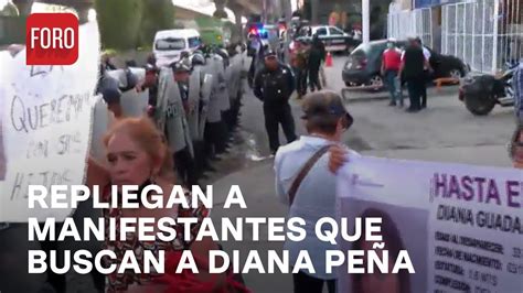 Repliegan a manifestantes en Periférico Norte por Diana Peña Las