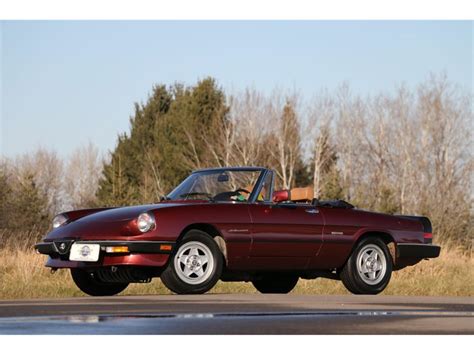 1989 Alfa Romeo 2000 Spider Veloce For Sale ClassicCars CC 1808781