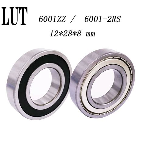 10pcs 6001ZZ 6001 2RS 6001RS 6001Z 6001 deep groove ball bearing ...