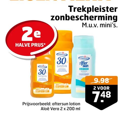 Trekpleister Zonbescherming Aanbieding Bij Trekpleister