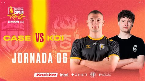 Case Esports Vs Koi Jornada Valorant Rising Mediamarkt Intel