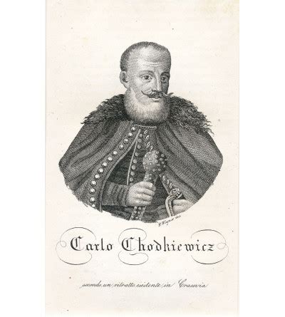 Karol Chodkiewicz Hetman Wielki Litewski Portret Staloryt Xix W