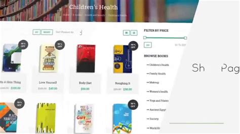 Book Store Bootstrap Template Pulp