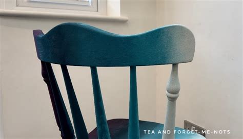 How To Paint Wooden Chairs Blending With Clay Paint Tea And Forget